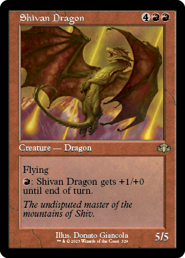 Picture of Shivan Dragon                    